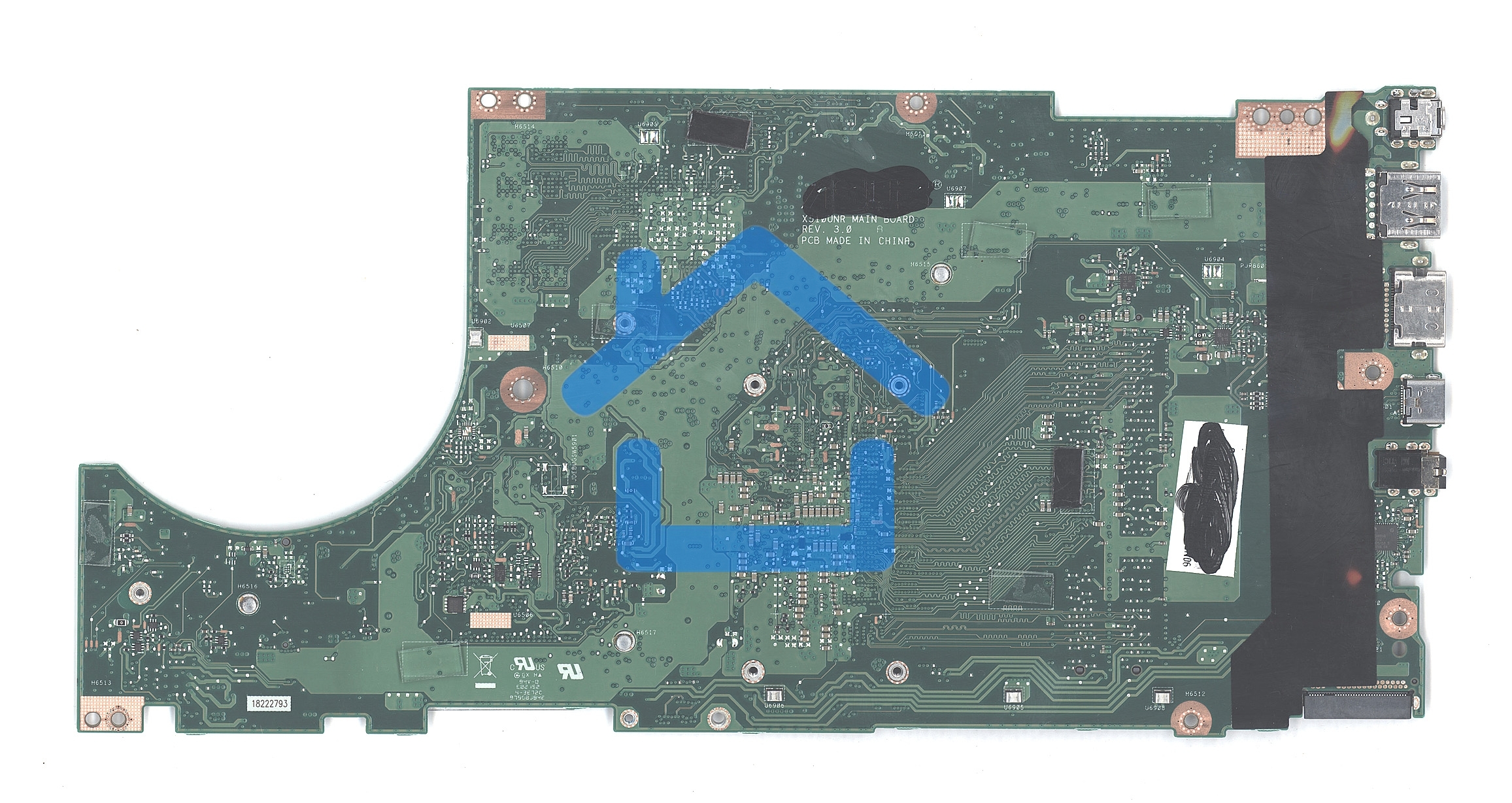 Материнская плата для Asus X510UA I7-8550U