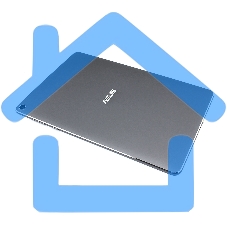 Задняя крышка для Asus ZenPad 3S 10 Z500M, темно-серая