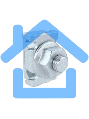 Крепежный комплект №3 DKC / ДКС CM350003 (винт M6x14, шайба со специальной головкой, гайка M6) для монтажа проволочного 