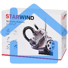 Пылесос Starwind SCV5625 золотистый, 350/2000 Вт, уборка сухая, пылесборник контейнер 2.5 л