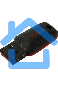 Флешка USB Netac U197 8 Gb <NT03U197N-008G-20BK>, USB 2.0, пластиковая, черная