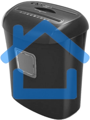 Шредер Gladwork iShred 14HCD Effect черный (секр.P-4) перекрестный 14лист. 26лтр. скрепки скобы пл.карты CD