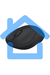 Мышь беспроводная Logitech B220 Silent черный, 1000 dpi, радиоканал, USB, кнопки - 3