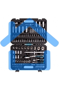 Набор инструментов 109 предметов, 120 зубьев, CrV 1/4, 1/2