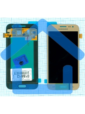 Дисплей для Samsung Galaxy J2 SM-J200 золотой