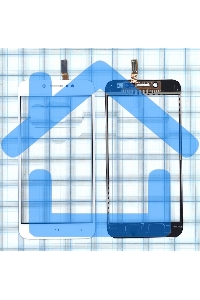 Сенсорное стекло (тачскрин) для Vivo V5s, белое