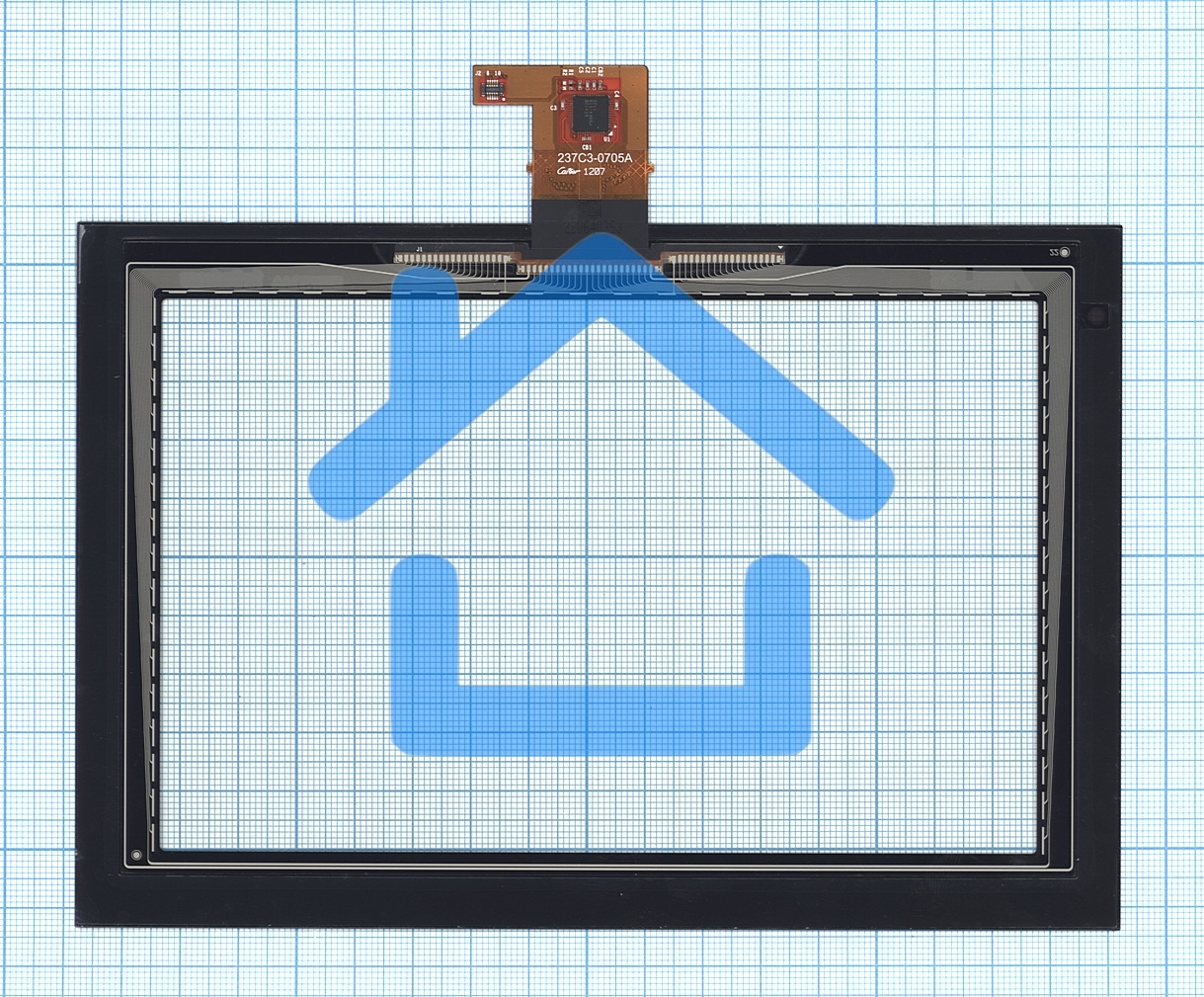 Сенсорное стекло (тачскрин) для Asus ETBW11AA