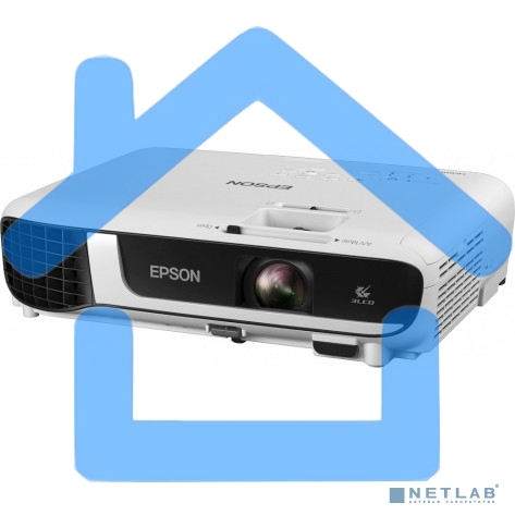 Проектор Epson EB-W51 белый (LCD, 1280×800, 4000Lm, 16000:1, 2.5 kg) (V11H977040)