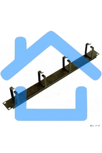 Горизонт. кабельный органайзер с окнами 19