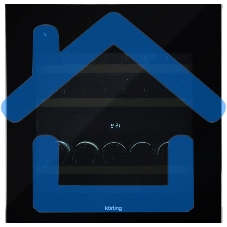 Винный шкаф встраиваемый Korting KFW 604 DB GN