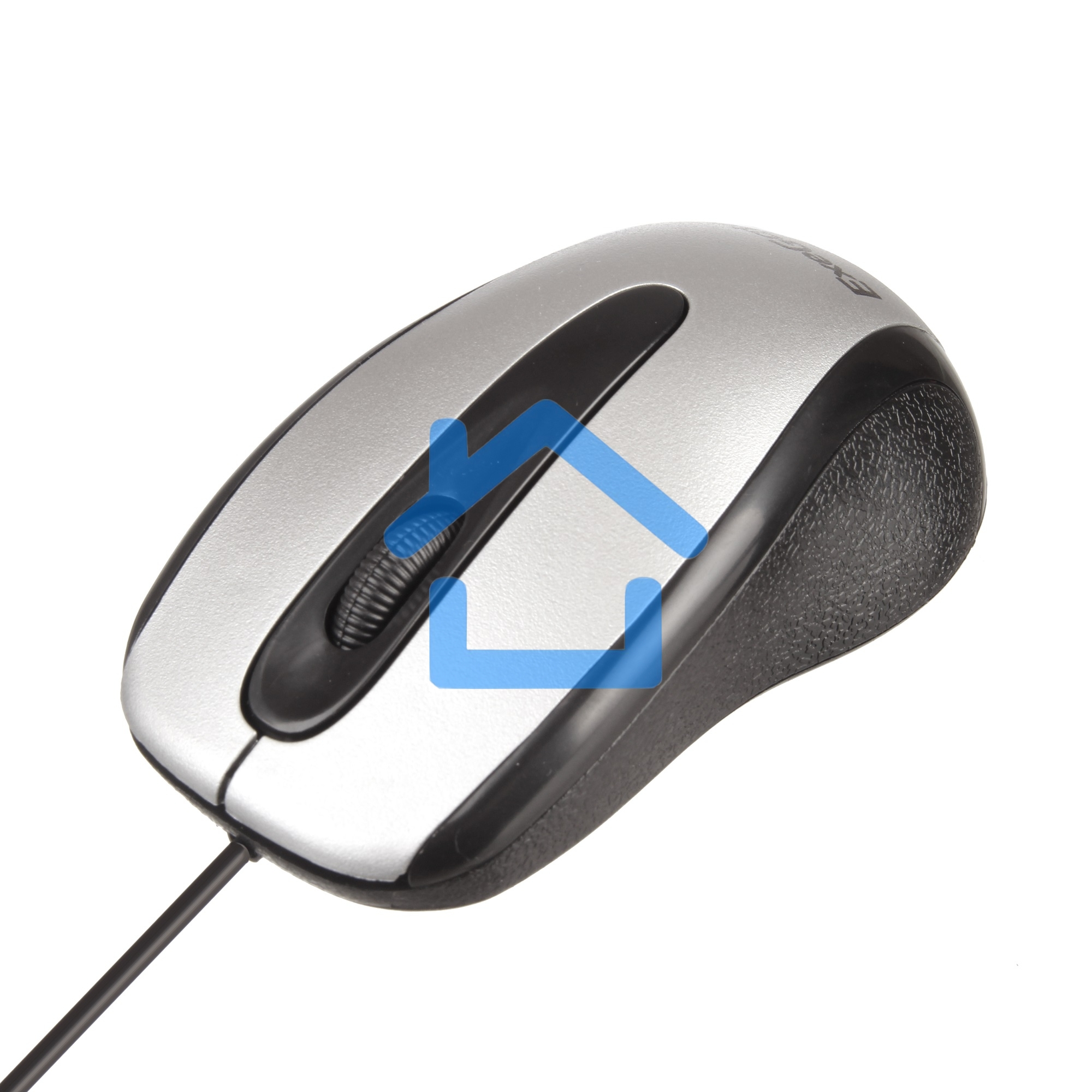 Мышь проводная ExeGate Professional Standard SH-9026S серебристый, 1000 dpi, USB, кнопки - 3