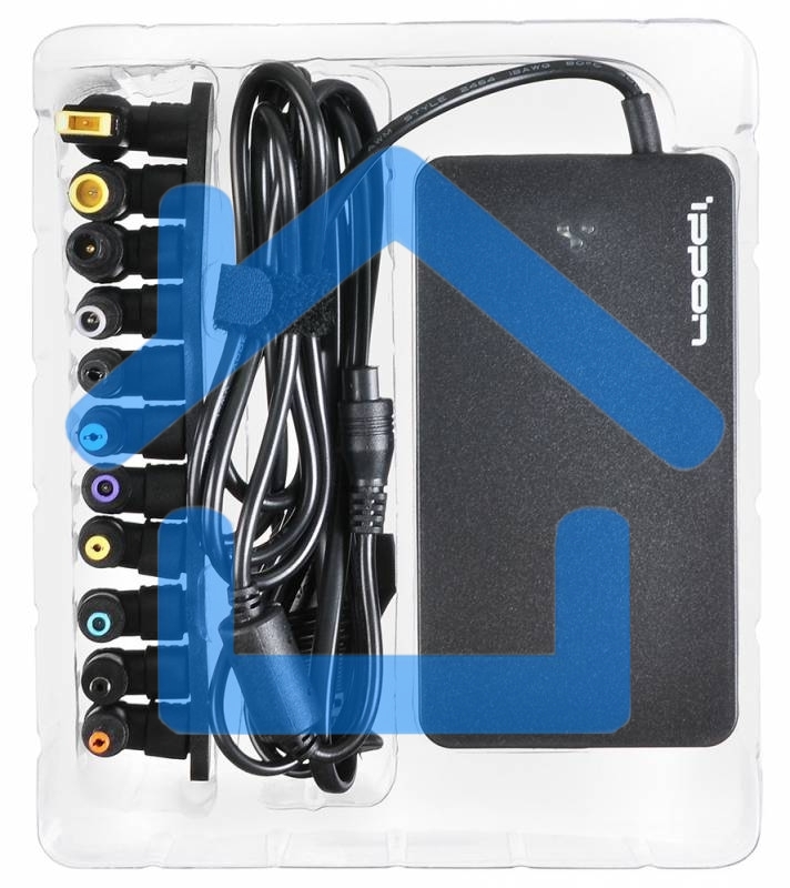 Блок питания Ippon S65U автоматический 65W 15V-19.5V 8-connectors 4.3A 1xUSB 2.1A от бытовой электросети LED индикатор