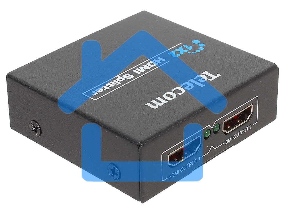 Разветвитель HDMI 1=>2 Telecom <TTS5010>, каскадируемый, 1.4v+3D