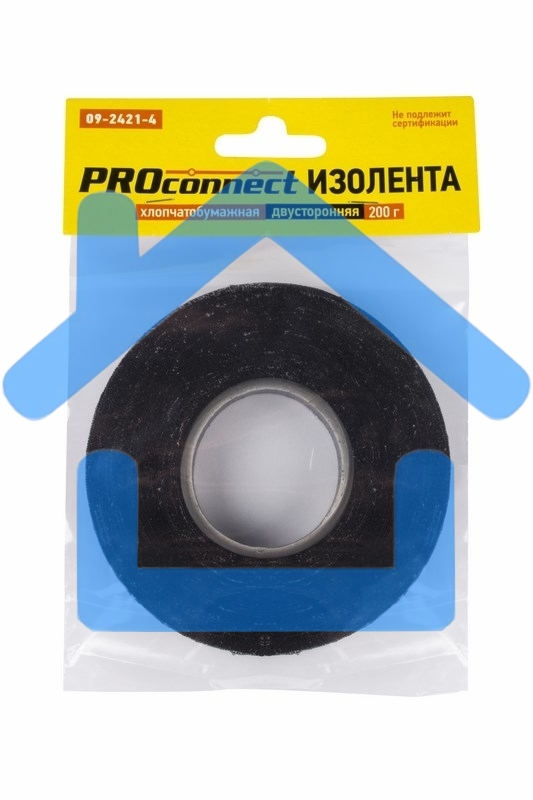 Изолента ХБ PROconnect 18 х 0,35 мм, (ролик 31,9 м/200 г) (2-ПОЛ)