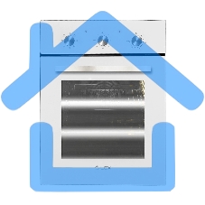 Духовой шкаф LEX EDM 4570 WH 55 л, таймер, 7 функций, встраиваемый