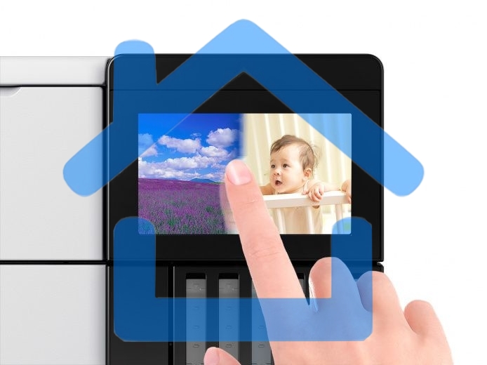 МФУ струйное Epson L8160 (C11CJ20404/403/402) A4 Duplex Net WiFi USB RJ-45 черно-белый