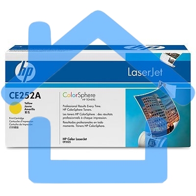 Картридж лазерный HP CE252A желтый для CLJ CM3530/CP3525 7000стр.