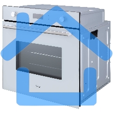 Духовой шкаф встраиваемый полноразмерный Evelux EO 650 PW, 60 см, 9 режимов, 70л, белое стекло