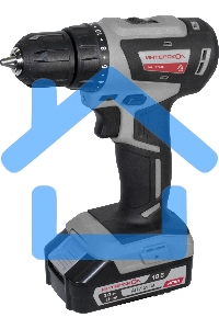 Дрель-шуруповерт ИНТЕРСКОЛ ДА-10/18В МиниМАКС, 12 В, 2 А·ч, аккумуляторная