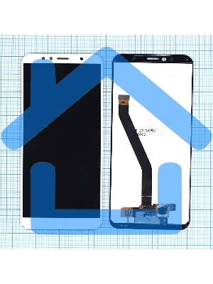 Дисплей для Huawei Honor 7A Pro Honor 7C Y6 2018 Y6 Prime 2018 белый