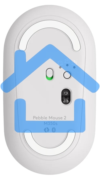 Мышь беспроводная Logitech Pebble 2 M350S белый, 4000 dpi, Bluetooth, кнопки - 3