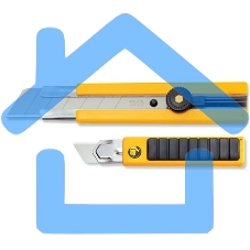 Нож OLFA с выдвижным лезвием, с резиновыми накладками, 25мм OL-H-1