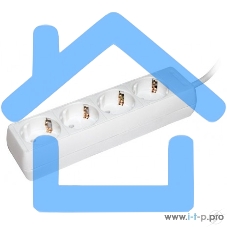 Удлинитель WYP10-16-04-03-Z-N У04 4 места 2 Р + P Е /3метра 3х1мм2 16А/250 IEK