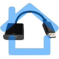 Переходник DisplayPort - HDMI Cablexpert A-DPM-HDMIF-002, 20M/19F, пакет