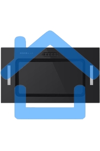 Вытяжка встраиваемая HOMSair Crocus Push 52 черный, 51.8 см, 850 куб. м/ч, 53 дБ