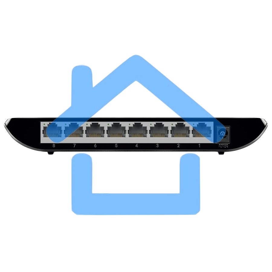 Коммутатор TP-Link SMB TL-SG1008D 8-port Gigabit Switch, plastic case