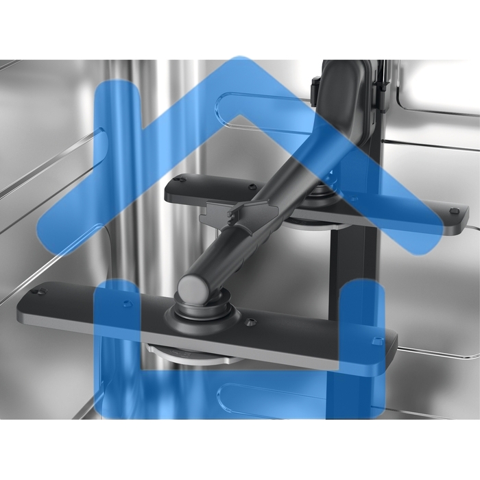 Встраиваемая посудомоечная машина Electrolux EEA12100L, серебристый, 44.6 см, 9 компл., 49 дБ, класс A+