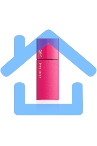 Флешка USB R/W 64 Gb Silicon Power Blaze B05, USB 3.0, Розовый