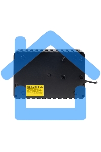 Источник бесперебойного питания SMARTWATT UPS SAFE 1000 черный, 1000/600 ВА/Вт, линейно-интерактивный, напольный, LED индикация, Shuko CEE7/4 - 3 шт.