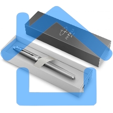 Ручка роллер Parker IM Writing Rituals T331 (2203897) серый F, черные чернила, подарочная коробка