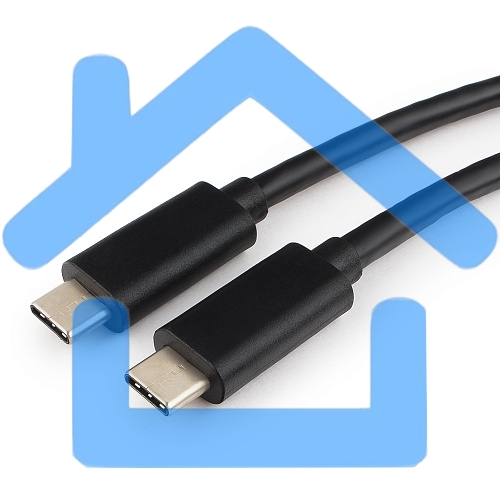 Кабель USB Cablexpert CCP-USB3.1-CMCM-2M, USB3.1 Type-C/USB3.1 Type-C, 2м, пакет