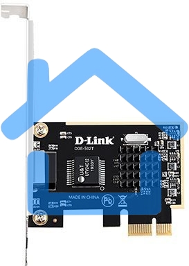 Сетевой PCI Express адаптер D-Link DGE-562T/A2A с 1 портом 100/1000/2.5Gbase-T