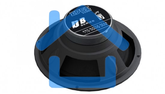 Колонки автомобильные Edge EDB8W-E0 (без решетки) 220Вт 94дБ 4Ом 20см (8дюйм) (ком.:2кол.) среднечастотные однополосные