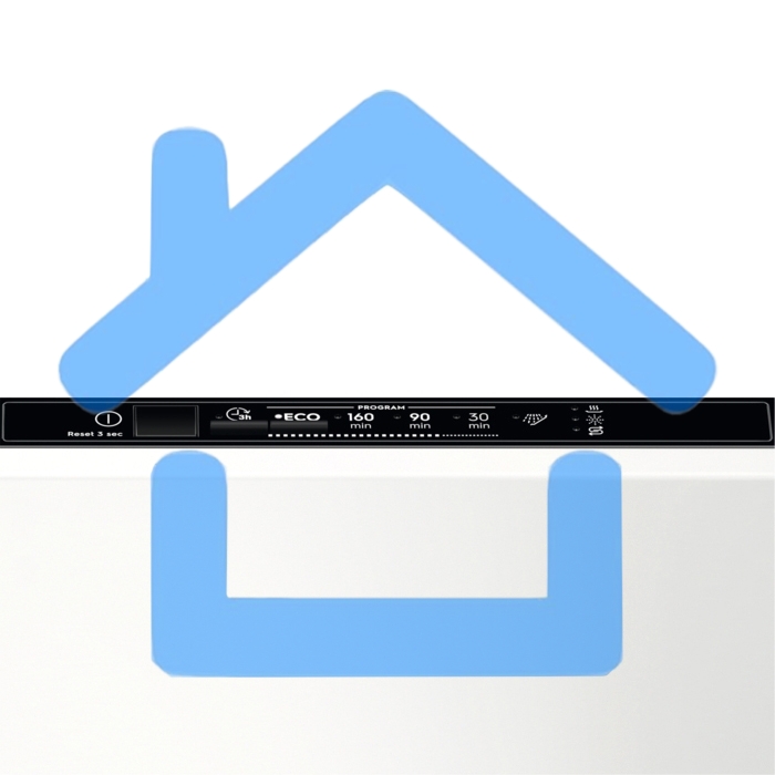 Встраиваемая посудомоечная машина Electrolux EEA12100L, серебристый, 44.6 см, 9 компл., 49 дБ, класс A+