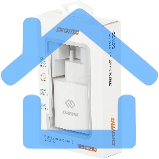 Сетевое зарядное устройство Digma DGW3D 3A PD+QC белый