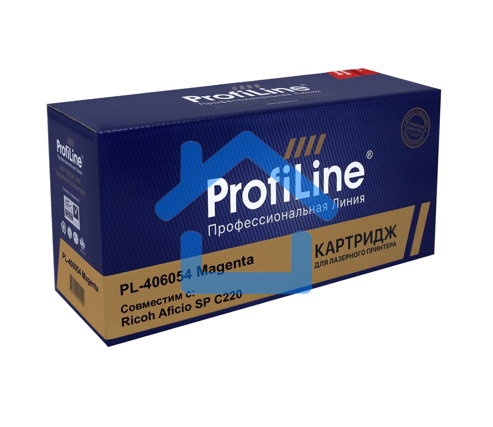 Картридж PL-406054 (SPC220E) для принтеров Ricoh Aficio SP C220 Magenta 2300 копий ProfiLine