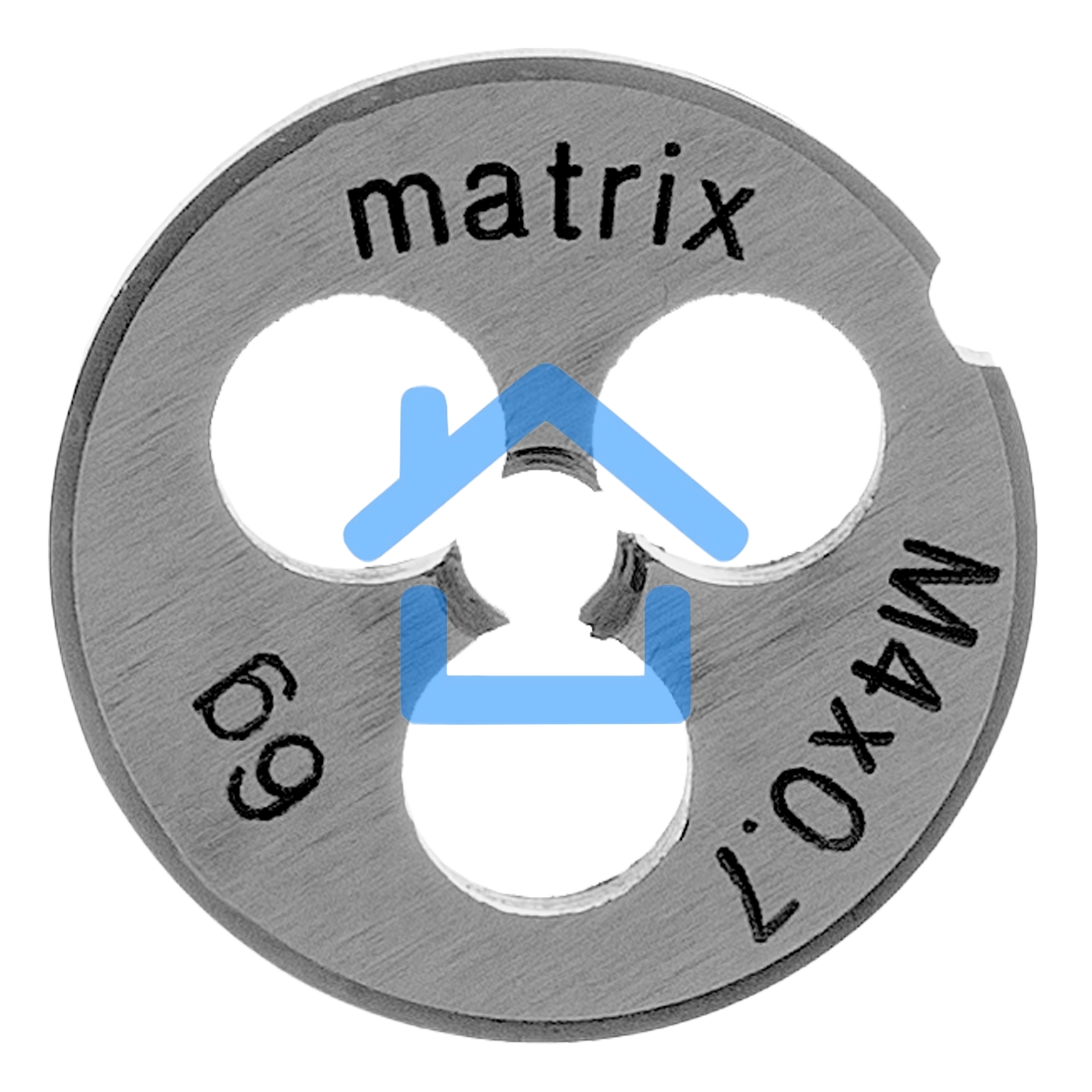 Плашка MATRIX М4x0,7 мм, Р6М5 77071