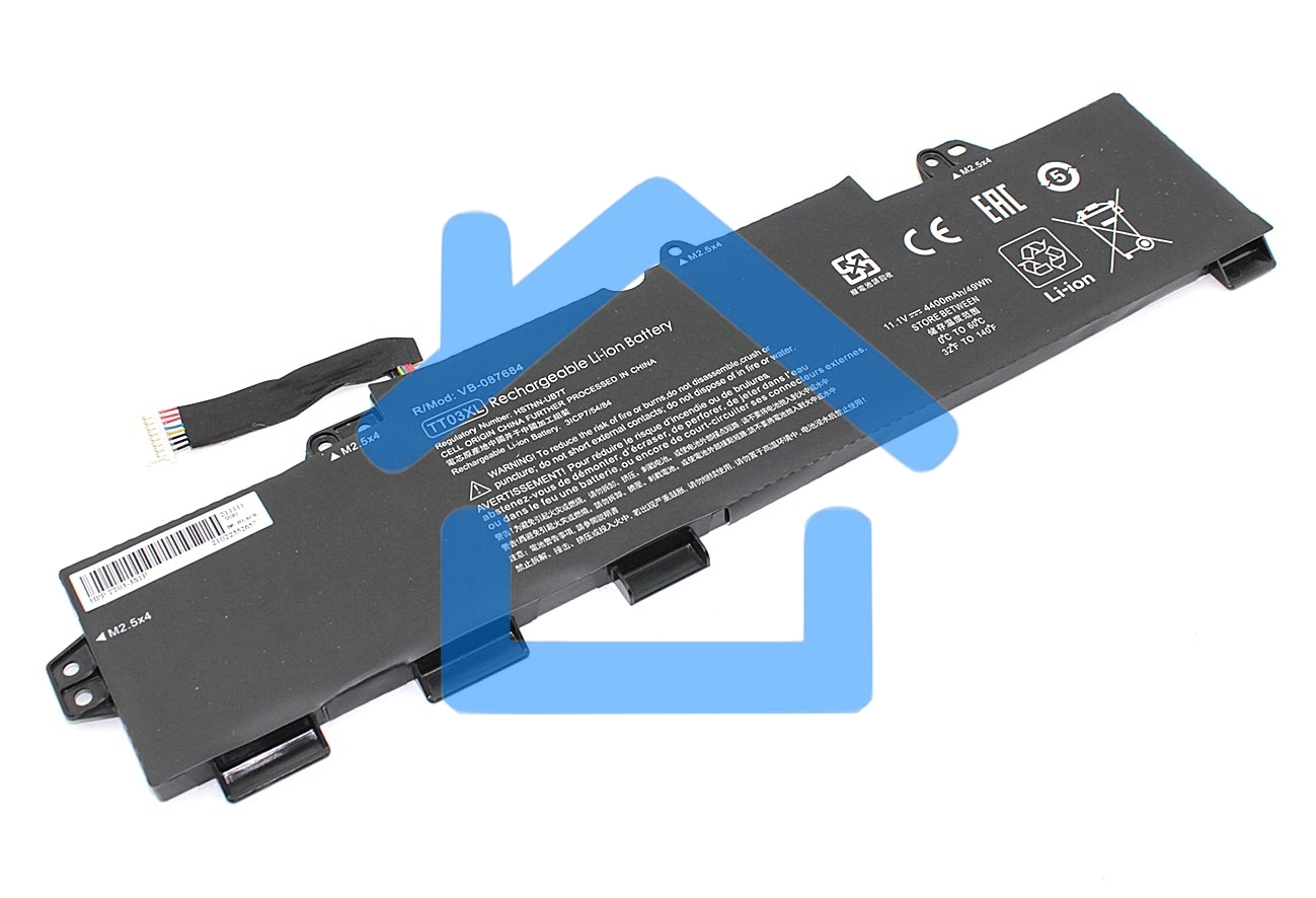 Аккумуляторная батарея для ноутбука HP EliteBook 850 G5 11.1V 4400mAh OEM