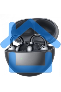 Наушники Huawei FreeClip Dove-T00, Bluetooth, вкладыши, черный