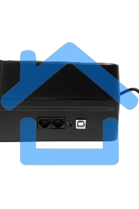 Источник бесперебойного питания SMARTWATT UPS SAFE PRO LCD 1000 черный 1000/600 ВА/Вт, напольный/настенный, линейно-интерактивный, LCD дисплей, Shuko CEE7/4 - 8 шт. (4 шт. с резервным питанием, 4 шт. - сетевой фильтр)