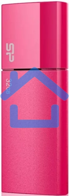 Флешка USB R/W 32Gb, Silicon Power Ultima U05, USB 2.0, Розовый