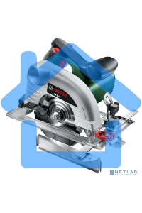 Пилы, Станки Bosch PKS 40 06033C5000 Ручная дисковая пила 850 Вт, глубина пропила под углом 90°: 0-40 мм, глубина пропила под углом 45°: 0-26 мм. Направляющая пластина 120 х 260 мм, масса 2,
