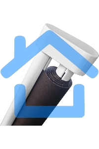 Экран Cactus 150x150см Map type CS-PSRM-150x150-WT 1:1 настенно-потолочный рулонный белый