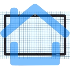 Стекло для Huawei MatePad T10 / T10 Kids черный