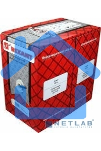 Кабель витая пара Rexant U/UTP, категория 5e, ZH нг(А)-HF, 4PR, 24AWG, внутренний, серый, 305 м