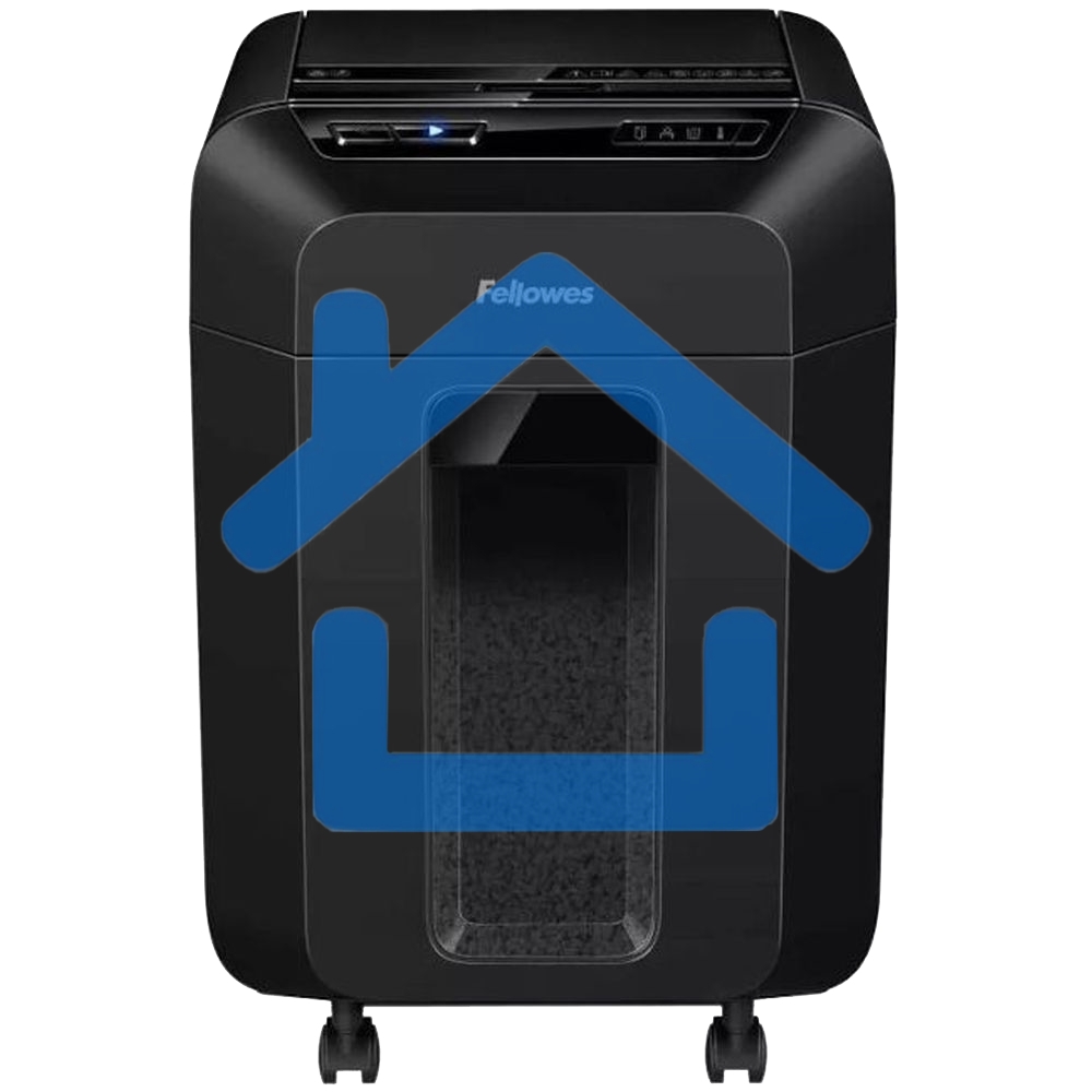 Шредер Fellowes AutoMax 80M FS-46215, минирезка, DIN P-4, 4х12 мм, автоподача 80 лст., 17 лтр., автореверс, уничт.: скобы, скрепки, пл. карты